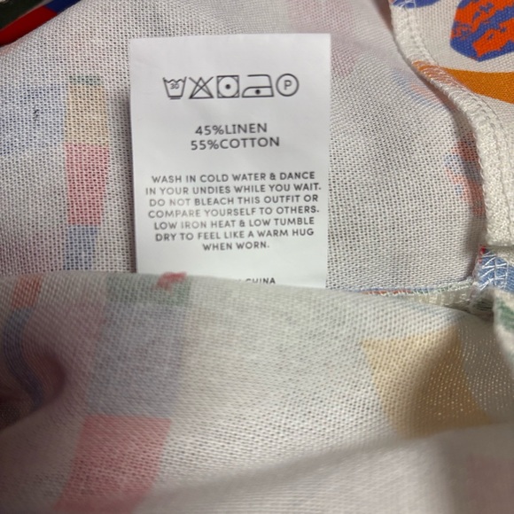 Peppermayo Mini Skirt sz6 At First Light Linen Wrap Summer Palm Beach Coastal - Picture 8 of 9